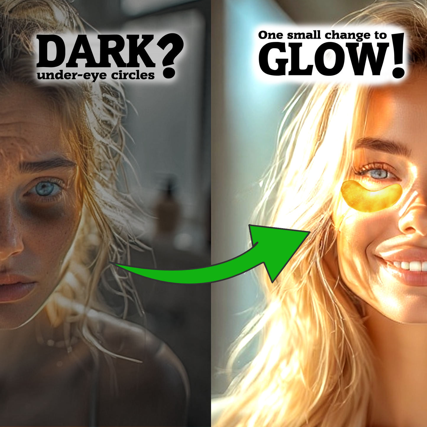 Gold Eye Mask
