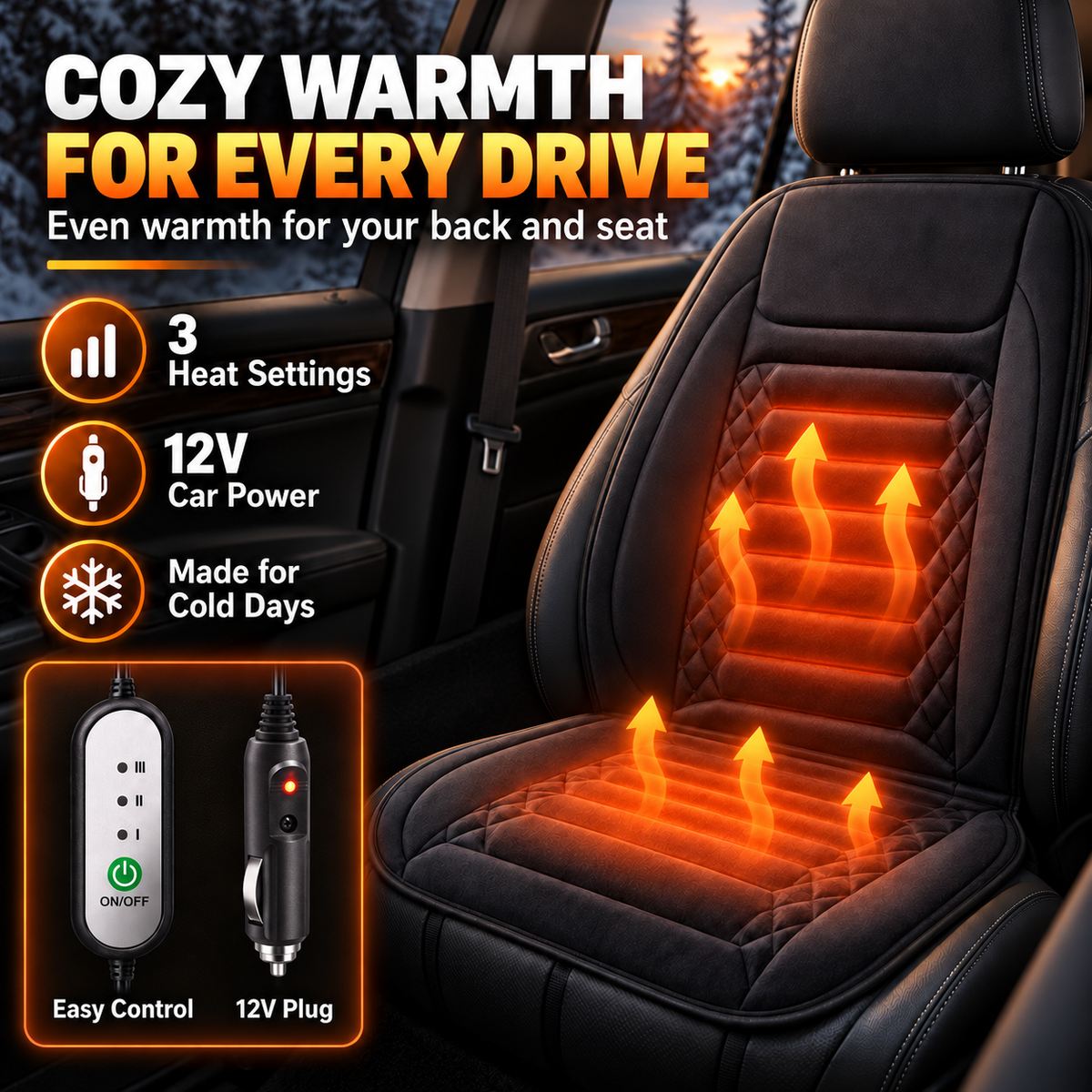 Retrofit Luxury Car Seat Heating